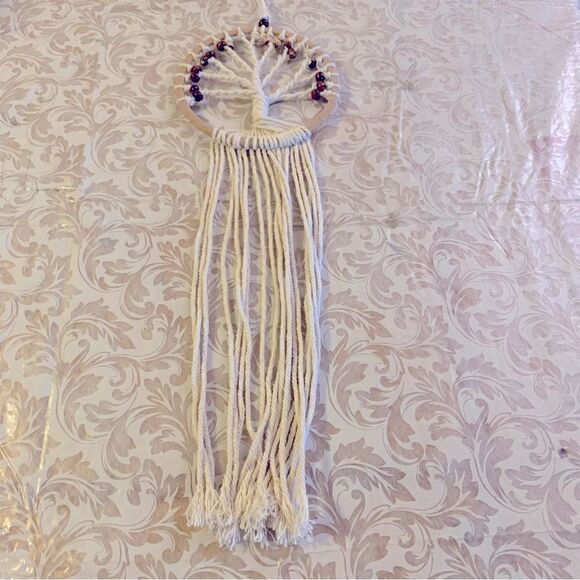 Tree of Life Macrame Wall Hanging 20” - Picture 1 of 3
